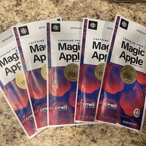 Pruvit Keto OS NAT Caffeine Free Magic Apple Ketones 5 Pack